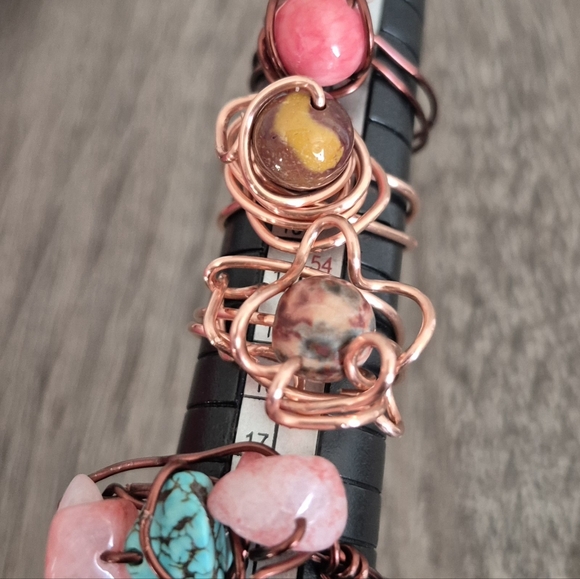 Handcrafted Copper/Vintage Copper Rings Set! - Picture 2 of 11